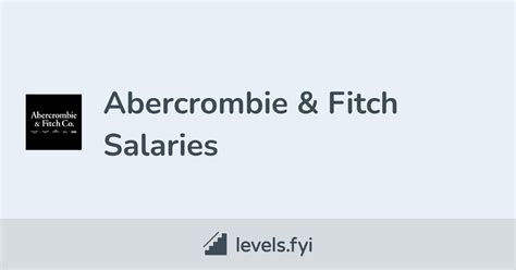 abercrombie and fitch salary|abercrombie and fitch pay online.